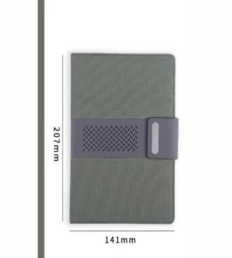 Coffret cadeau élégant Carnet en cuir vert avec stylo raffiné et recharge d’encre Vert